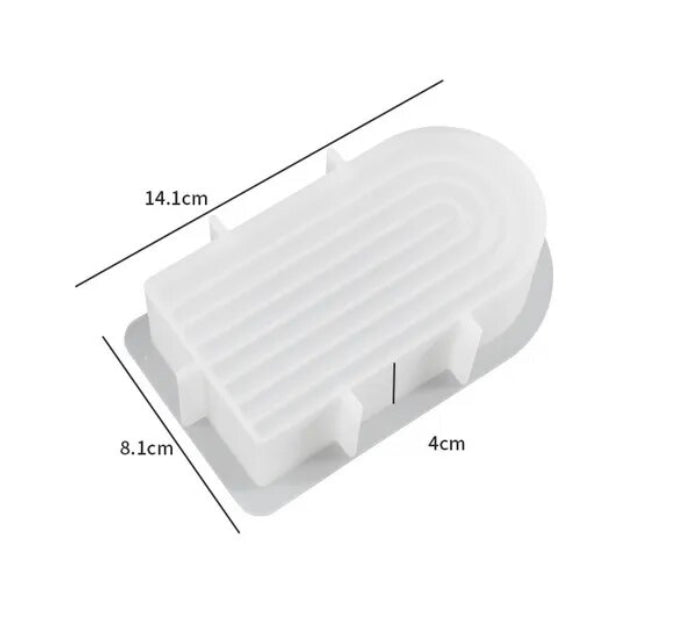 DIY Arch Shaped Candle Mold