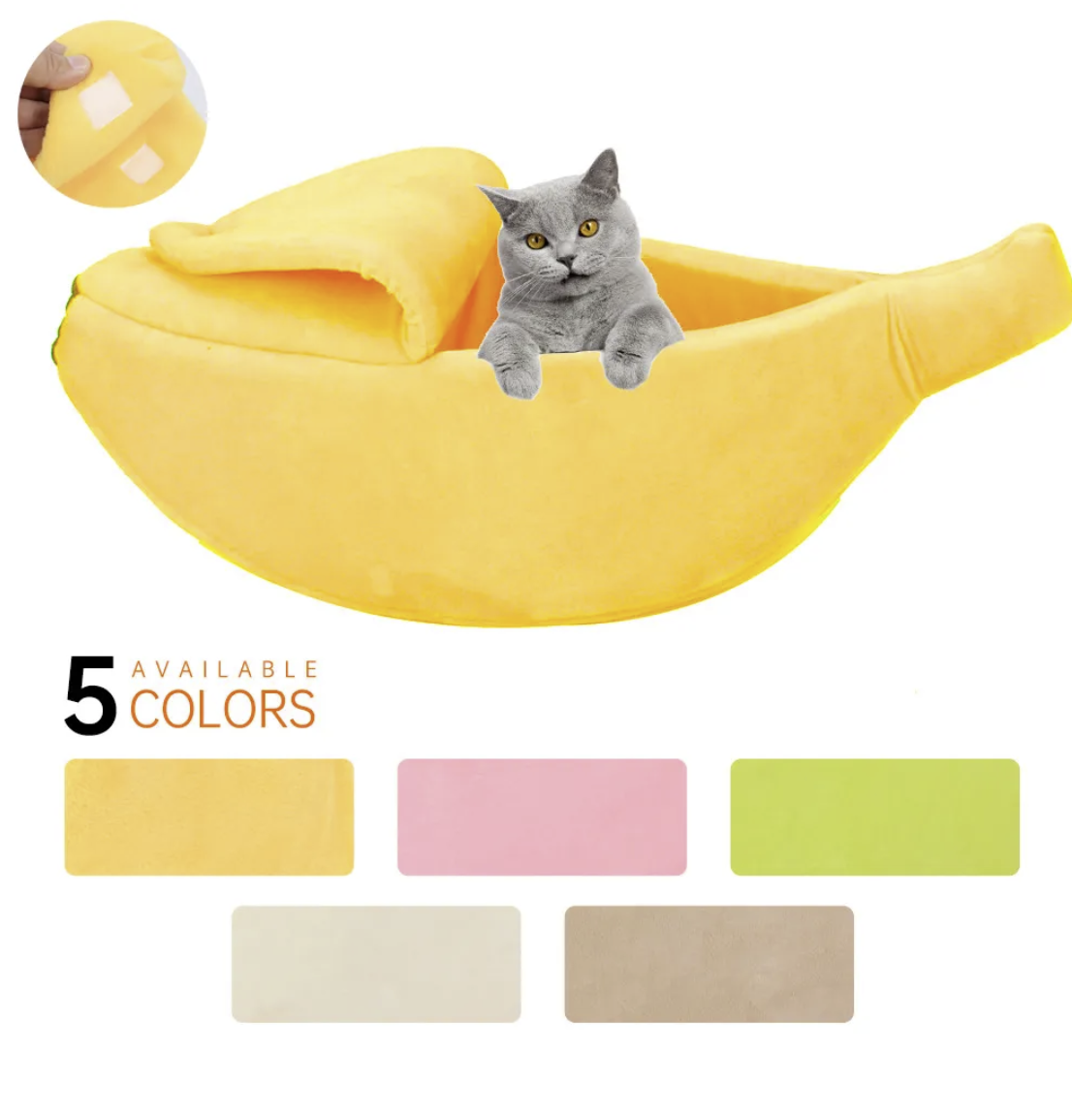 Banana Pet Bed