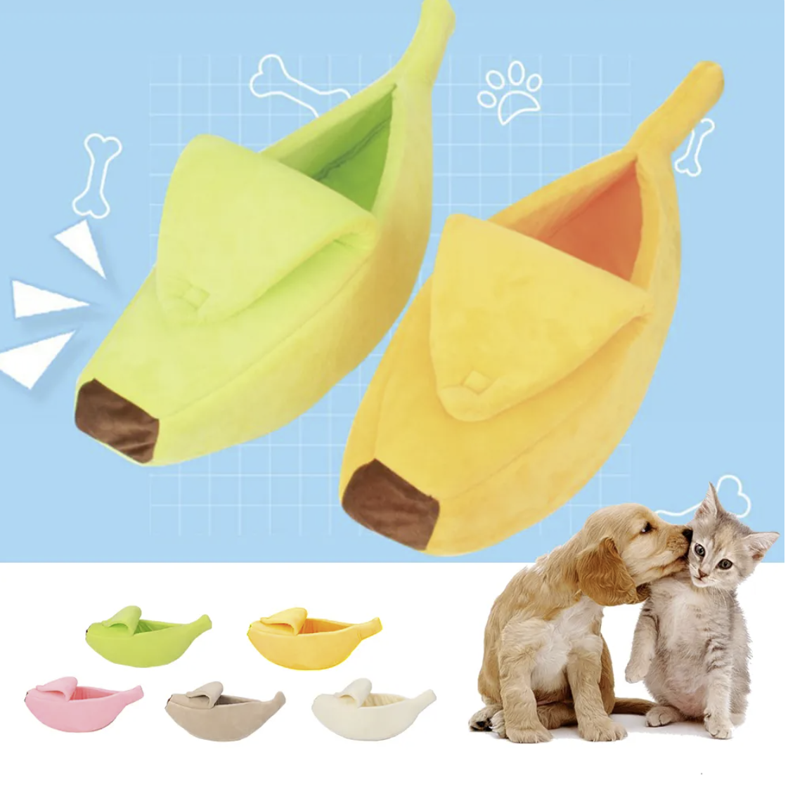 Banana Pet Bed