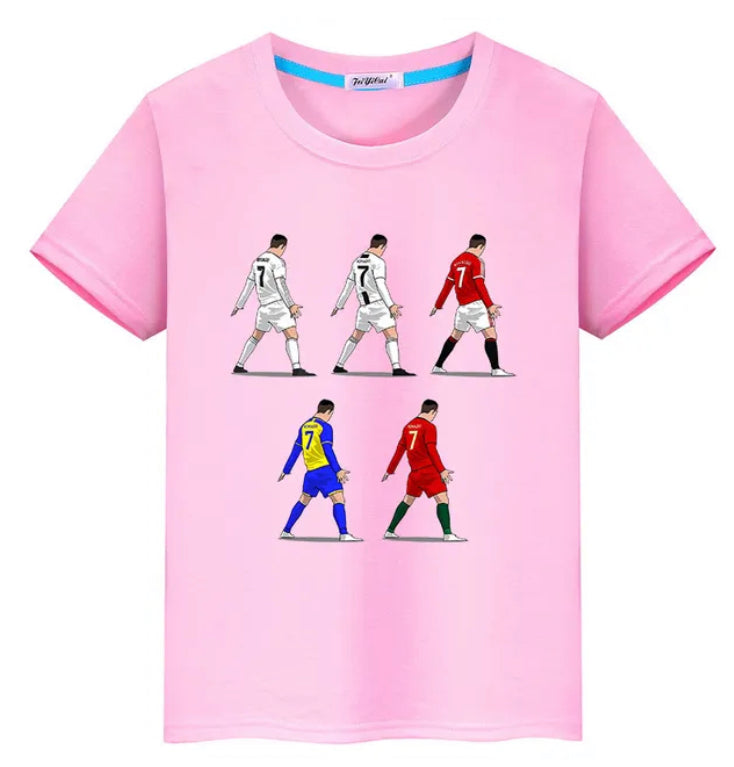 Ronaldo siuuuu printed tshirt