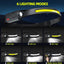 Ultra lightweight camping headlight