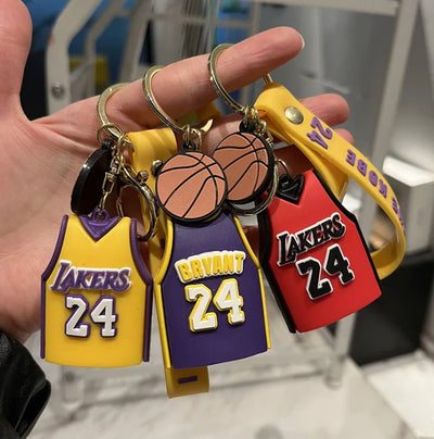 Kobe Bryant Player Jersey Keychain