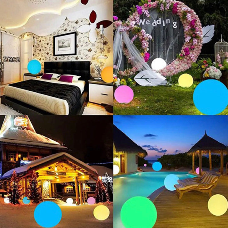 40cm LED Glowing Beach Ball Lamp