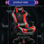 Foldable Massage Gaming Chair