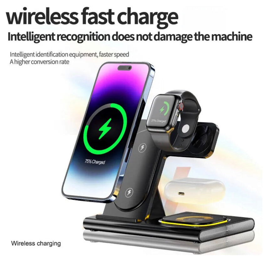 3 in 1 30W Wireless Charger Stand