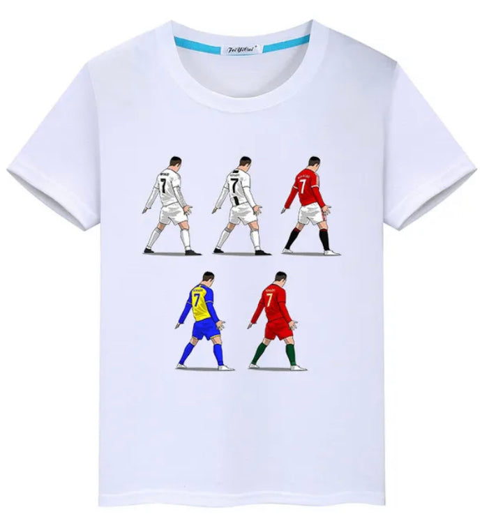 Ronaldo siuuuu printed tshirt