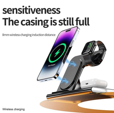 3 in 1 30W Wireless Charger Stand