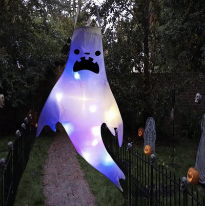 Large LED Halloween Outdoor Hanging Ghost