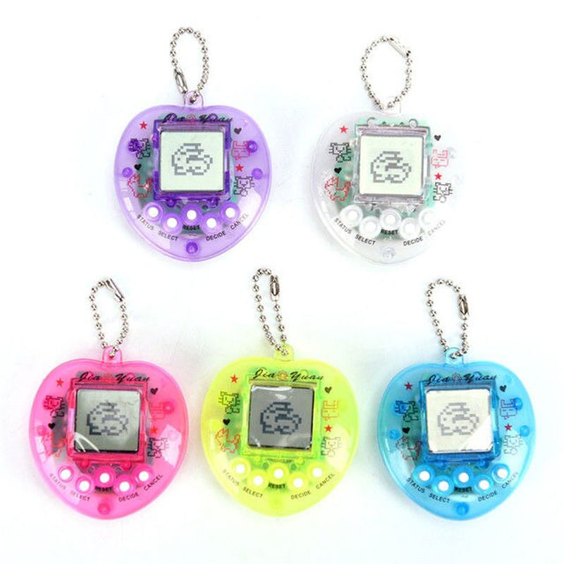 1PC 90S Nostalgic 49/168 Pets in One Virtual Cyber Pet Toy Funny Lovely Play Toy Gifts 4 Style Tamagotchi Electronic Pets Toys