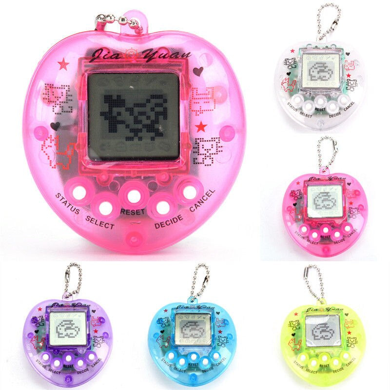 1PC 90S Nostalgic 49/168 Pets in One Virtual Cyber Pet Toy Funny Lovely Play Toy Gifts 4 Style Tamagotchi Electronic Pets Toys