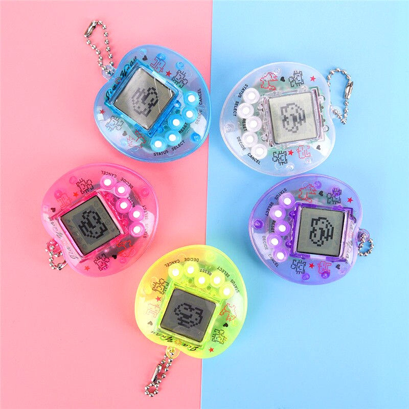 1PC 90S Nostalgic 49/168 Pets in One Virtual Cyber Pet Toy Funny Lovely Play Toy Gifts 4 Style Tamagotchi Electronic Pets Toys